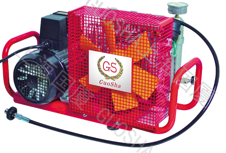 红沿河核电站配备我司GSX100型小型高压空气压缩机